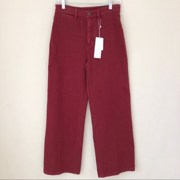 NWT Vince Cropped Denim Jeans - Picture 2 of 6